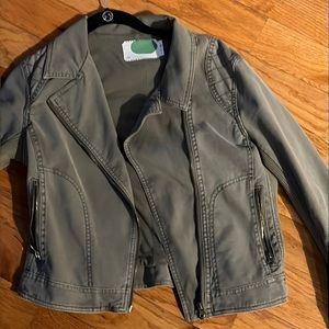 Anthro moto jacket
